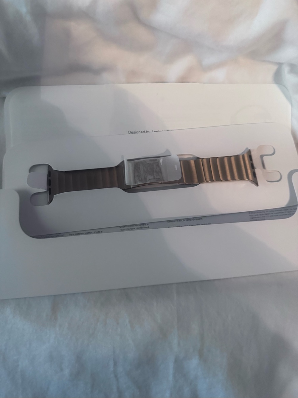 Apple Gold link watch band